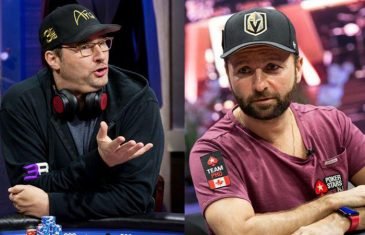 Daniel Negreanu Phil Hellmuth Super High Roller Bowl 2018