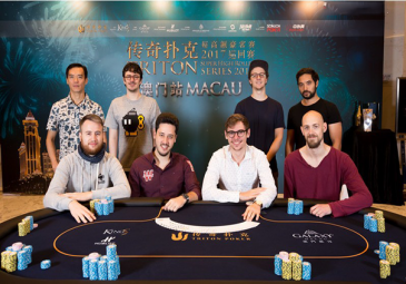 2017 Triton Super High Roller Series Macau HK$1m Main Event Final Table