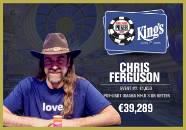Chris Ferguson win WSOPE Event #7