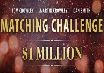 Dan Smith create $1m matching challenge