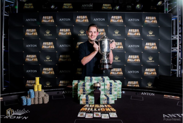 Toby Lewis win ME Aussie Millions Poker Championship