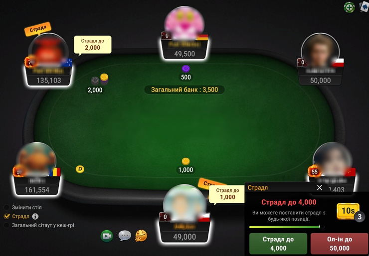 Страдл у покері