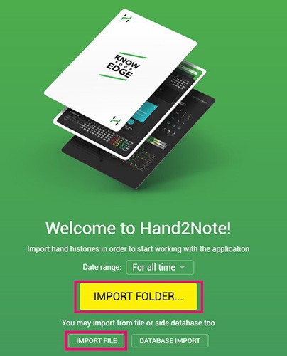 Загрузка рук в Hand2Note