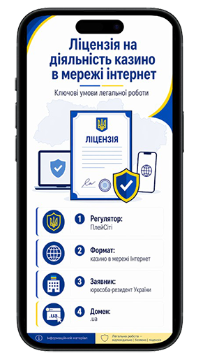 Ліцензія та ключові умови легальної роботи онлайн-казино