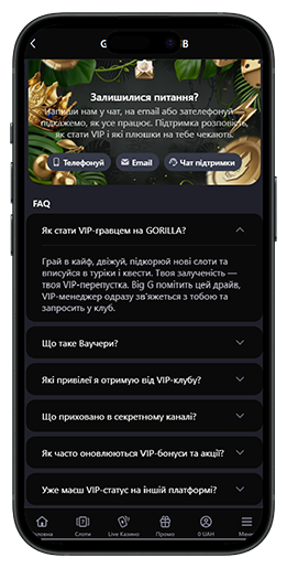 Умови VIP-клубу в казино